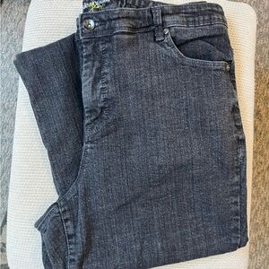 Style & Co size 16W black boot cut jeans